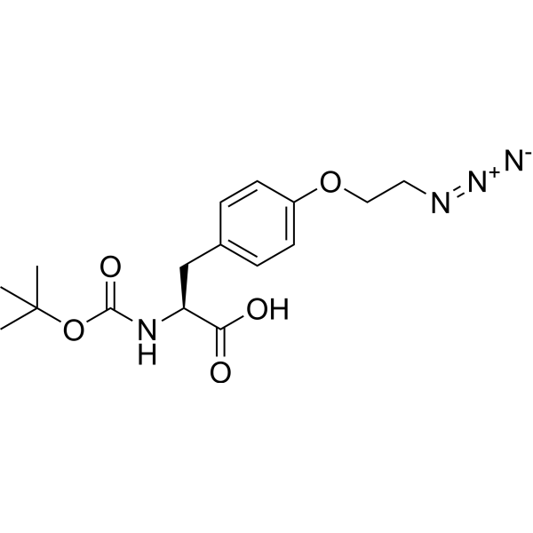 Boc-L-Tyr(2-azidoethyl)-OH (N-Boc-O-(2-azidoethyl)-L-tyrosine) 1434445-10-9
